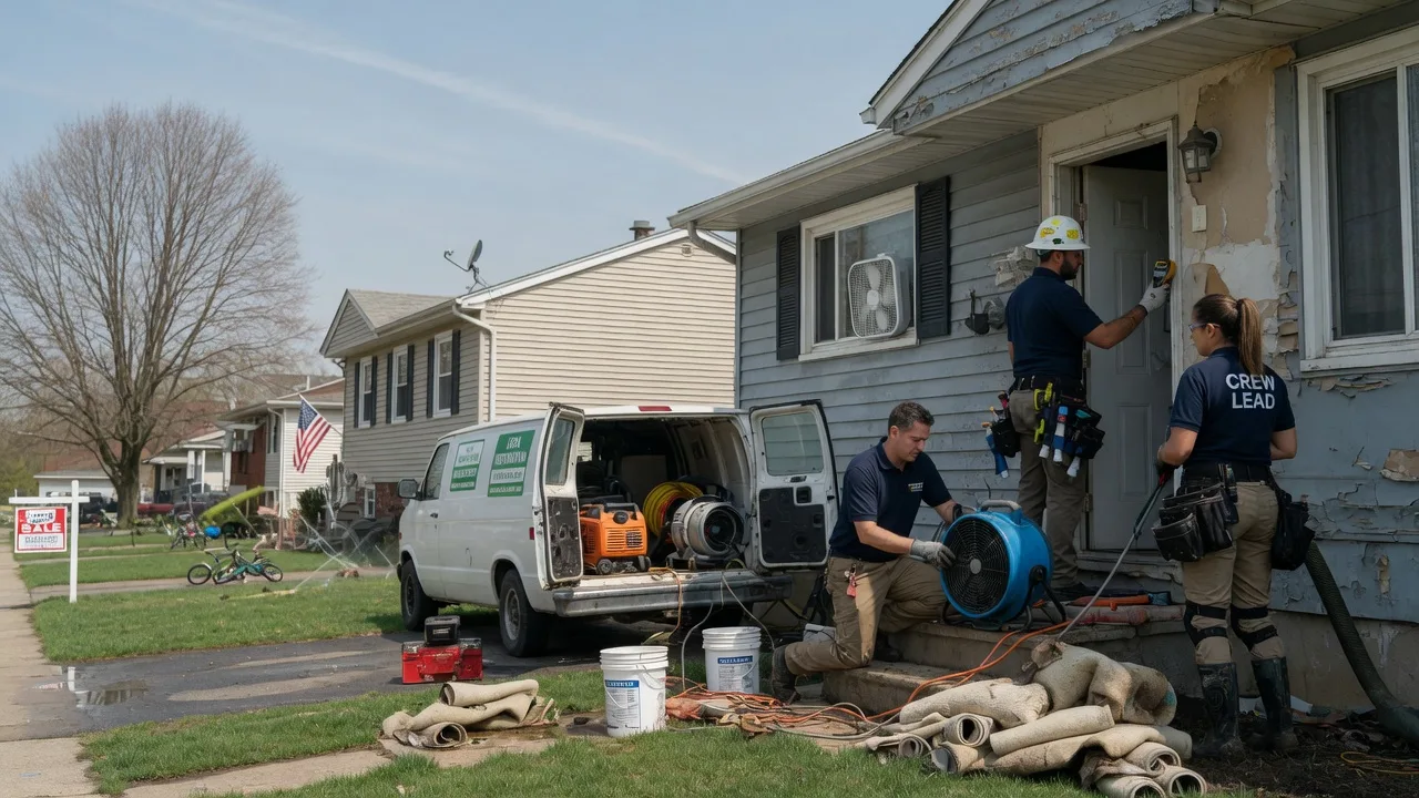 Flood Cleanup in Villas, NJ near me